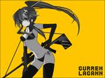  bad_id bad_pixiv_id long_hair navel ponytail solo tengen_toppa_gurren_lagann thighhighs wagga yoko_littner 