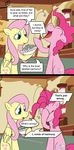  blue_eyes bowl comic cutie_mark dialog dialogue english_text equine facepalm female feral flutershy_(mlp) fluttershy_(mlp) friendship_is_magic hair horse humor joke loceri mammal mints my_little_pony pegasus pink_hair pinkie_pie_(mlp) pony pun text tumblr wings 