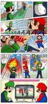  facial_hair fight game hat humor luigi mario mario_bros mustache nintendo super_smash_bros tears trophy video_games wii 