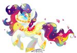  blue_eyes clothing equine female feral friendship_is_magic gem hair horn horse iopichio mammal my_little_pony necklace pony purple_hair rarity_(mlp) saddle shoes solo unicorn 