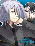  1girl bad_id bad_pixiv_id devil_survivor_2 grey_eyes grey_hair houtsuin_yamato kanno_fumi megami_ibunroku_devil_survivor necktie tmk 