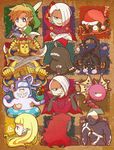  4boys bilocyte blonde_hair blue_eyes crossed_arms demise earrings fingerless_gloves ghirahim gloves grin hair_over_one_eye hair_tubes hat innertube jewelry koloktos link moldarach multiple_boys muscle pointy_ears princess_zelda rainohmok3 red_hair santa_hat scaldera scuba smile spoilers sword tentalus the_imprisoned the_legend_of_zelda the_legend_of_zelda:_skyward_sword triforce weapon white_hair yarn yarn_ball 