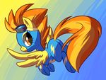  amber_eyes equine eyewear female feral friendship_is_magic goggles hair horse looking_at_viewer mammal my_little_pony pegasus pony reuniclus reuniclus_(artist) skinsuit solo spitfire_(mlp) two_tone_hair wings wonderbolts_(mlp) 