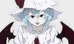  bad_id bad_pixiv_id highres kasugai lips lipstick looking_at_viewer makeup pale_skin remilia_scarlet solo touhou 