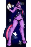  anthro anthrofied avante92 babydoll blush book breasts cleavage clothed clothing equine female friendship_is_magic fur hair hooves horn lingerie mammal my_little_pony nightgown panties purple purple_fur pussy solo twilight_sparkle_(mlp) two_tone_hair underwear unicorn 