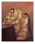  anal anthro bear canine dog duo from_behind gay male mammal morbidly_obese nude overweight sex size_difference small_dom_big_sub teddybearlumpkins 