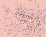  animator beard bed_sheet cell_sheet dohko facial_hair hayama_jun'ichi hayama_junichi layout libra_dohko libra_douko old pencil_trace production saint_seiya sheet work_in_progress 