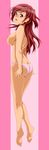  absurdres ano_natsu_de_matteru ass breasts glasses highres long_hair long_image otokojuku panties red_hair takatsuki_ichika tall_image underwear 