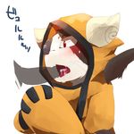  animal animal_ears arc_system_works blazblue cat cum furry jubei_(blazblue) oral 