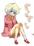  happy lowres nia_teppelin short_hair sitting solo tengen_toppa_gurren_lagann yukke 