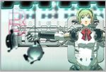  1girl aegis_(persona) android bad_id bad_pixiv_id blonde_hair blue_eyes persona persona_3 short_hair solo 