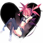  disgaea etna heart kanikama makai_senki_disgaea panties pantyshot sitting solo thighhighs underwear white_panties 