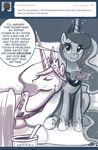  dialogue duo english_text equine eyes_closed female feral friendship_is_magic hair horn horse ice_cream john_joseco mammal my_little_pony pony princess_celestia_(mlp) princess_luna_(mlp) psp sibling sisters sleeping text tumblr winged_unicorn wings 