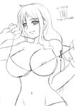  1girl blush breasts large_breasts nami nami_(one_piece) natsuki_(kakekomiya-san) one_piece tattoo 