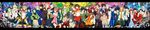  6+girls :d :o absolutely_everyone absurdres aegis_(persona) afro amada_ken amagi_yukiko androgynous angry apron aragaki_shinjirou arkatopia bandana baseball_cap beanie black_eyes black_hair blonde_hair blue_eyes blue_hair breasts brown_eyes brown_hair cleavage coat crossdressing curly_hair dog doujima_nanako doujima_ryoutarou dress elizabeth_(persona) everyone female_protagonist_(persona_3) flat_chest flower fur_coat grey_eyes grey_hair hair_between_eyes hair_ornament hanamura_yousuke hat highres iori_junpei jacket kanzato_jun kanzato_ryou kanzato_shin kayano_megumi kirijou_mitsuru koromaru kujikawa_rise kuma_(persona_4) labrys long_hair long_image looking_at_viewer margaret_(persona) marie_(persona_4) medium_breasts metis mochizuki_ryouji morimoto_kanaru multiple_boys multiple_girls nakamura_aika narukami_yuu necktie open_mouth pants persona persona_3 persona_4 persona_4:_the_ultimate_in_mayonaka_arena persona_4_the_golden persona_trinity_soul pink_hair purple_hair red_eyes red_hair reverse_trap ribbon rose sakakiba_takuro sanada_akihiko satonaka_chie scarf school_uniform serafuku shirogane_naoto short_hair skirt small_breasts smile straight_hair surprised suspenders takeba_yukari tatsumi_kanji teodor wavy_hair white_hair wide_image yamagishi_fuuka yellow_eyes yoshino_chidori yuuki_makoto 