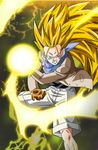  1boy angry dragon_ball long_hair lowres male male_focus solo trunks trunks_(dragon_ball) 