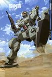  artist_request gm_custom gun gundam gundam_0083 highres mecha no_humans official_art rifle shield weapon 