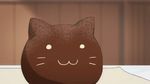  acchi_kocchi animated animated_gif cake cat chocolate food fork holding lowres solo 