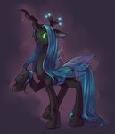  changeling chrysalis equine female feral friendship_is_magic horn mammal my_little_pony queen_chrysalis_(mlp) solo winged_unicorn wings zanthu 