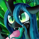  changeling chrysalis cum cum_in_mouth cum_inside cum_on_face cumshot equine erection fellatio female feral forked_tongue friendship_is_magic green_eyes green_tongue hair horn licking male mammal my_little_pony open_mouth oral oral_sex orgasm penis queen_chrysalis_(mlp) sex skoon straight tongue tongue_out 