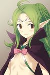  adapted_costume ahoge blush bow brooch brown_eyes cloak elf fire_emblem fire_emblem:_kakusei flat_chest green_hair highres jewelry long_hair mamkute michael nono_(fire_emblem) pointy_ears simple_background smile solo tiara 
