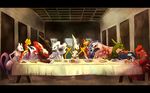  ho-oh last_supper lugia mewtwo pokemon 