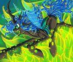  changeling chrysalis equine female feral friendship_is_magic horn mammal my_little_pony queen_chrysalis_(mlp) rozga winged_unicorn wings 