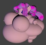 anthrofied breasts dorian equine female friendship_is_magic horse mammal morbidly_obese my_little_pony nipples nude overweight pinkie_pie_(mlp) pony what 