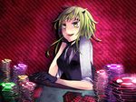  clow gloves gumi poker_face_(vocaloid) tie vocaloid 