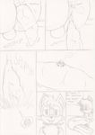  blush butt canine comic dialog dialogue f&aelig;ces fart feces fox klonoa macro male mammal micro miles_prower relief scat sega shrink_ray sonic_(series) sparky_the_chu text toilet 