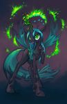  chrysalis equine female feral friendship_is_magic green_eyes hobbes_maxwell horn horse magic mammal my_little_pony pony queen_chrysalis queen_chrysalis_(mlp) solo tongue tongue_out wings 