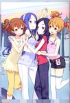  aono_miki fresh_pretty_cure! granada_level9 higashi_setsuna kuroboshi_kouhaku momozono_love pretty_cure thighhighs yamabuki_inori 