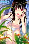  areola bikini hattori_mitsuru sanka_rea sankarea swimsuits wardrobe_malfunction 