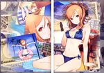  bikini binding_discoloration gap granada_level9 kuroboshi_kouhaku swimsuits 