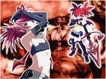  devil disgaea etna photoshop red_eyes red_hair tagme tail wings 