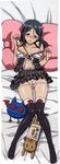  breasts dakimakura fixme kamimura_haruka nipples pantsu pussy_juice sisters_~natsu_no_saigo_no_hi~ string_panties taki_minashika thighhighs undressing 