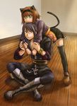  alternate_costume animal_ears cat_ears cat_tail rita_mordio tail tales_of_(series) tales_of_vesperia yuri_lowell 