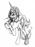  black_and_white cum cum_in_hair cum_on_face disembodied_penis equine eyes_closed fellatio female friendship_is_magic hair horn makoroll male mammal meadow meadow_(character) monochrome my_little_pony oral oral_sex original_character penis sex signature sketch straight unicorn 