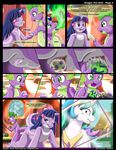  birth comic dragon english_text equine female feral friendship_is_magic horse kitsune_youkai magic mammal my_little_pony oviposition pony pussy scalie spike_(mlp) sweat text transformation twilight_sparkle_(mlp) 