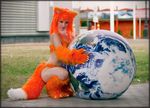  canine costume female firefox fox fursuit 