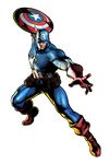  1boy absurdres belt boots capcom captain_america full_body highres male male_focus marvel marvel_vs._capcom marvel_vs._capcom_3 marvel_vs_capcom marvel_vs_capcom_3 mask mori_toshiaki official_art red_shoes scale_armor shield shinkiro shoes solo steve_rogers 