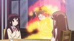  :3 :d :o achiga_school_uniform animated animated_gif atarashi_ako burning matsumi_kuro multiple_girls o_o open_mouth saki saki_achiga-hen screencap smile takakamo_shizuno v-shaped_eyebrows 