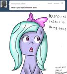  female feral flitter_(mlp) freefraq friendship_is_magic horse looking_away mammal my_little_pony pony ribbons tumblr 