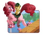  female feral friendship_is_magic hair horse kevinsano long_hair mammal mario_bros my_little_pony nintendo pegasus pink_hair pinkie_pie_(mlp) pony pound_cake_(mlp) video_games wings 