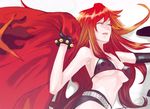  bad_id bad_pixiv_id bikini_top breasts large_breasts long_hair mitukai red_hair solo tengen_toppa_gurren_lagann underboob yoko_littner 