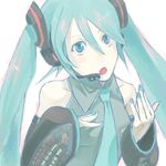  bad_id bad_pixiv_id detached_sleeves green_eyes green_hair hatsune_miku long_hair nishihara_isao open_mouth solo twintails vocaloid 