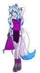  blue_eyes canine clothed clothing fan female fox hutchyy looking_at_viewer mammal plain_background skimpy solo weapon white_background 
