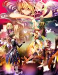  3girls alvin_(tales) bad_id bad_pixiv_id elize_lutus houhou_(black_lack) jude_mathis leia_rolando milla_maxwell multiple_boys multiple_girls rowen_j._ilbert tales_of_(series) tales_of_xillia teepo_(tales) 