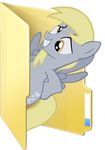  blonde_hair blues27xx cutie_mark derpy_hooves_(mlp) equine female feral folder friendship_is_magic hair horse icon looking_at_viewer low_res mammal my_little_pony pegasus plain_background pony smile solo transparent_background wings yellow_eyes 