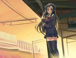  katsura_kotonoha school_days seifuku tam-u thighhighs 